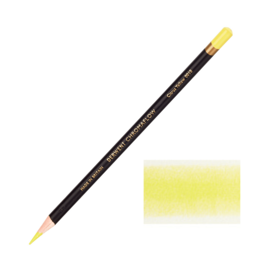 Derwent CHROMAFLOW színes ceruza citromsárga/citrus yellow 0010