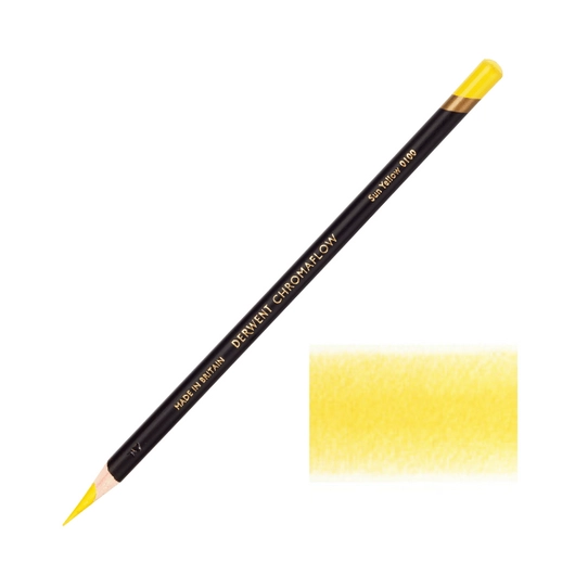 Derwent CHROMAFLOW színes ceruza napsárga/sun yellow 0100