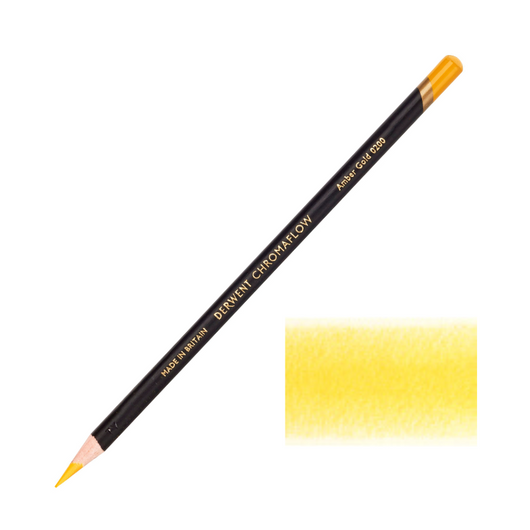 Derwent CHROMAFLOW színes ceruza borostyán sárga/amber gold 0200