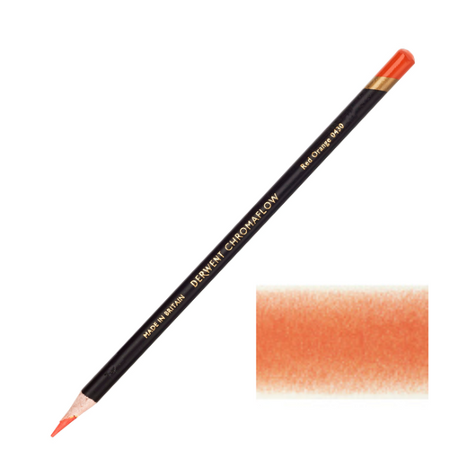 Derwent CHROMAFLOW színes ceruza narancsvörös/red orange 0430