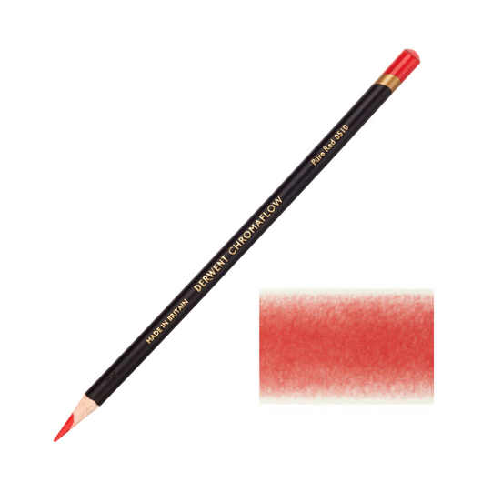 Derwent CHROMAFLOW színes ceruza vörös/pure red 0510