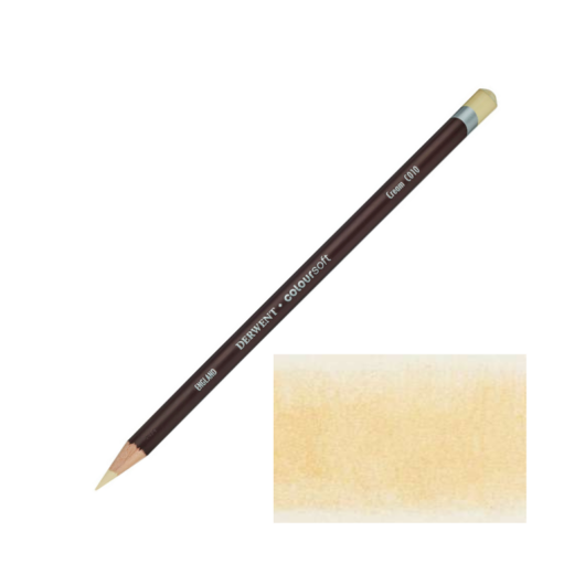 Derwent COLOURSOFT színes ceruza krémszín C010/cream
