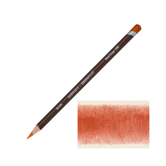 Derwent COLOURSOFT színes ceruza vérnarancs C090/blood orange