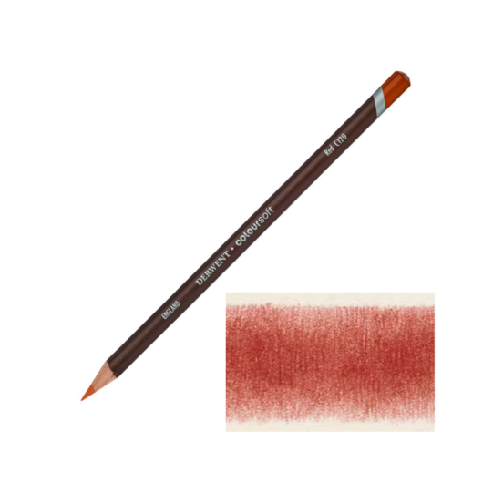 Derwent COLOURSOFT színes ceruza vörös C120/red