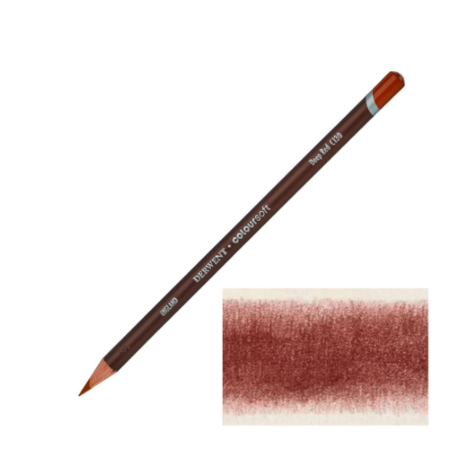 Derwent COLOURSOFT színes ceruza sötétvörös C130/deep red