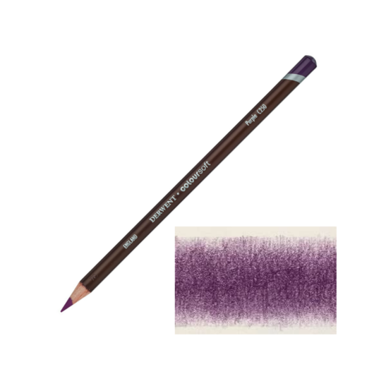 Derwent COLOURSOFT színes ceruza lila C250/purple