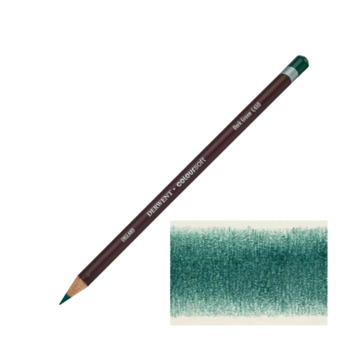 Derwent COLOURSOFT színes ceruza sötétzöld C410/dark green