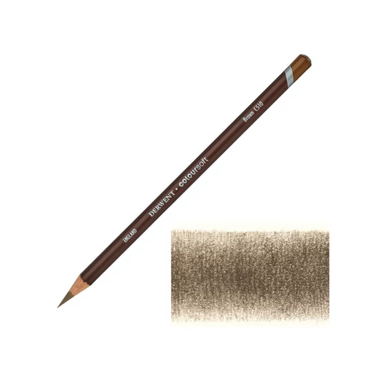 Derwent COLOURSOFT színes ceruza barna C510/brown