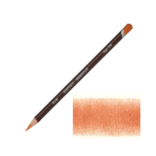Derwent COLOURSOFT színes ceruza gyömbér C550/ginger