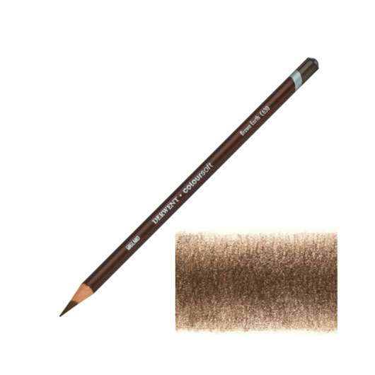 Derwent COLOURSOFT színes ceruza földes barna C630/brown earth