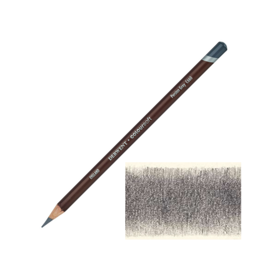 Derwent COLOURSOFT színes ceruza perzsaszürke C660/persian grey