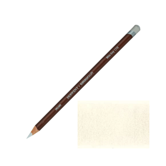 Derwent COLOURSOFT színes ceruza szürkés fehér C710/white grey
