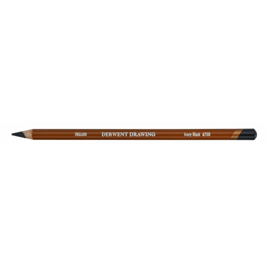 Derwent DRAWING színes ceruza csontfekete/ivory black 6700