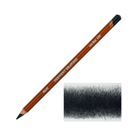 Derwent DRAWING színes ceruza csontfekete/ivory black 6700