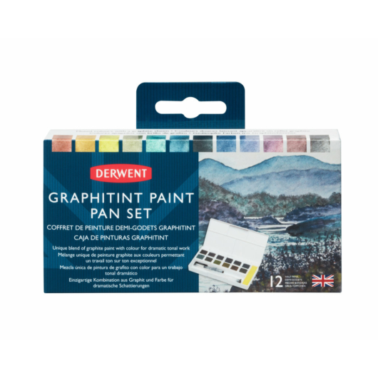 Derwent GRAPHITINT szilkés akvarell festék 12db