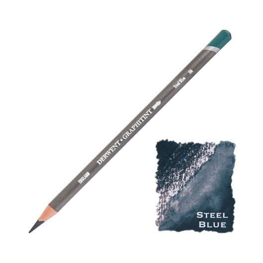Derwent GRAPHITINT vízzel elmosható ceruza acélkék/steel blue 06
