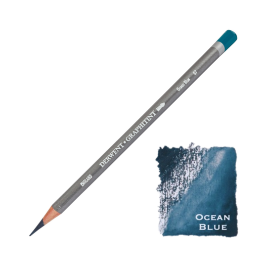 Derwent GRAPHITINT vízzel elmosható ceruza tengerkék/ocean blue 07