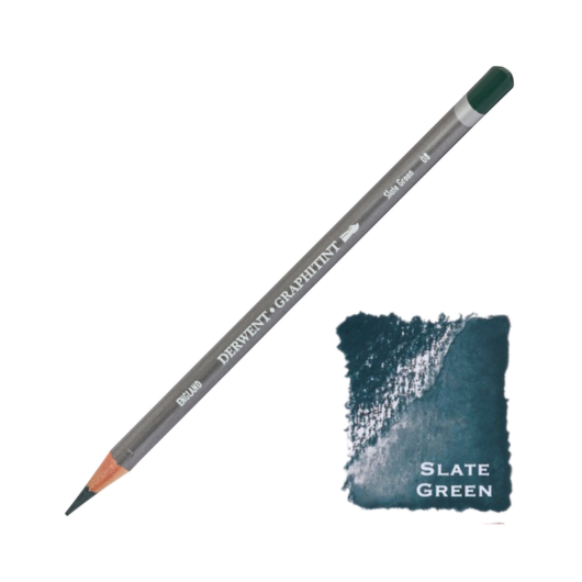 Derwent GRAPHITINT vízzel elmosható ceruza palazöld/slate green 08
