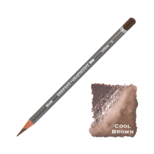 Derwent GRAPHITINT vízzel elmosható ceruza hideg barna/cool brown 15