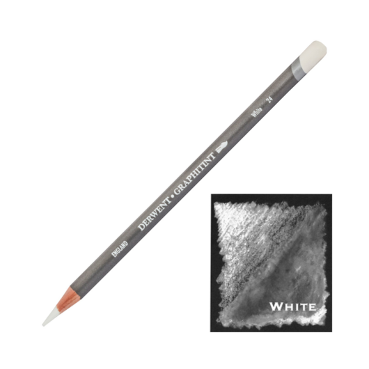 Derwent GRAPHITINT vízzel elmosható ceruza fehér/white 24