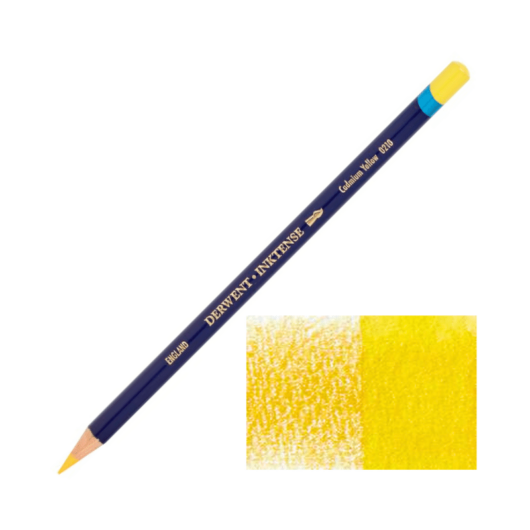 Derwent INKTENSE vízzel elmosható ceruza kadmium sárga/cadmium yellow 0210