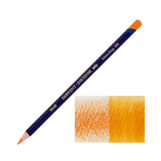 Derwent INKTENSE vízzel elmosható ceruza kadmium narancs/cadmium orange 0250