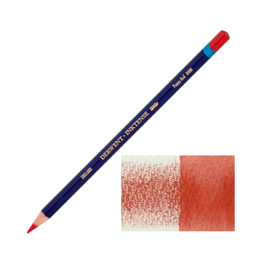Derwent INKTENSE vízzel elmosható ceruza pipacspiros/poppy red 0400