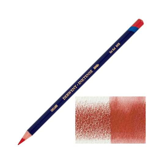 Derwent INKTENSE vízzel elmosható ceruza lángvörös/hot red 0410