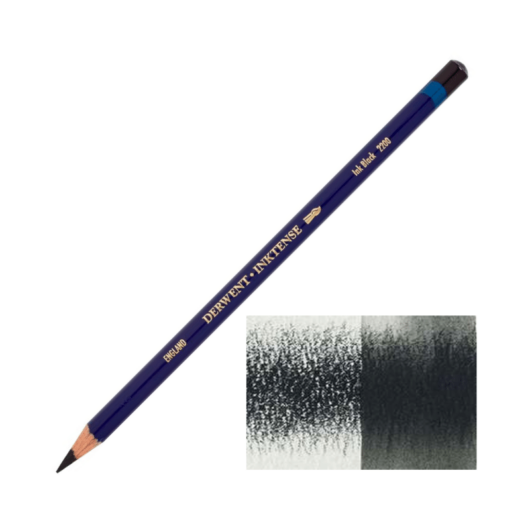 Derwent INKTENSE vízzel elmosható ceruza fekete tinta/ink black 2200