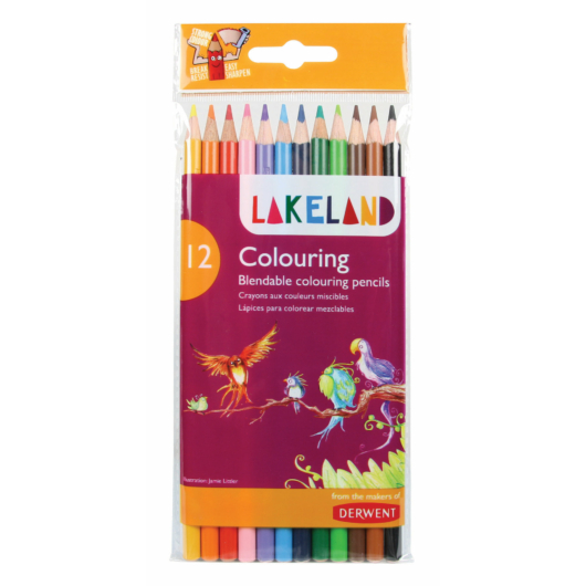 Derwent LAKELAND színes ceruza készlet 12 szín