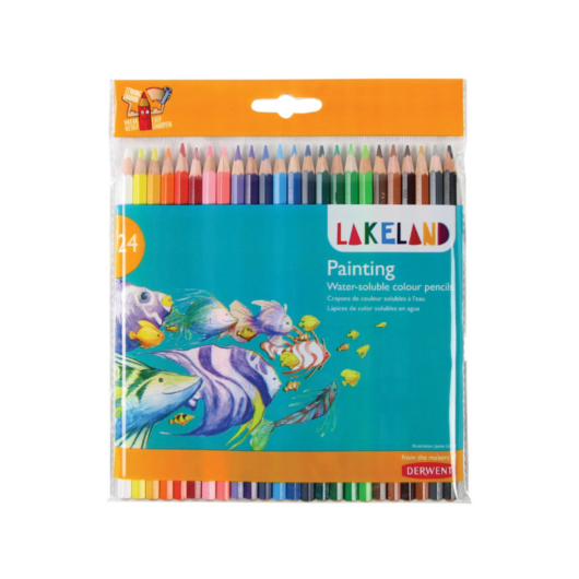 Derwent LAKELAND akvarell ceruza készlet 24 szín