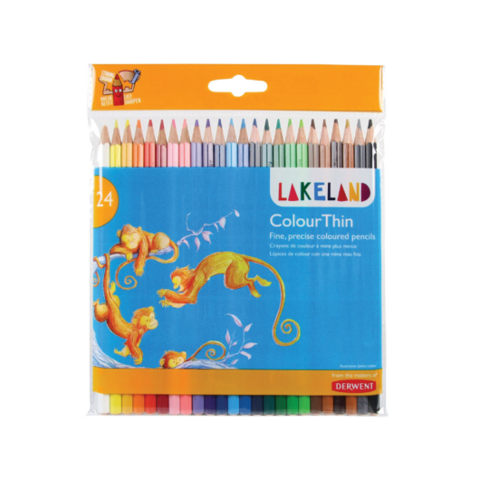Derwent LAKELAND színes ceruza colourthin készlet 24 szín