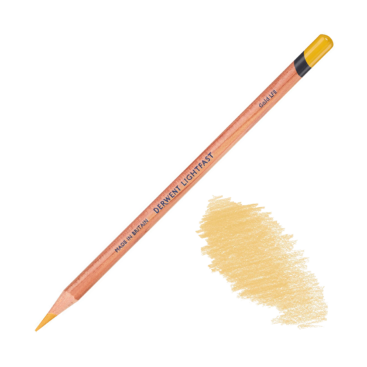 Derwent LIGHTFAST színes ceruza arany/gold