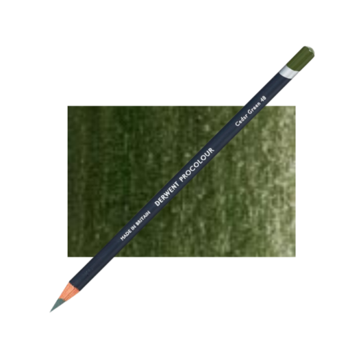 Derwent Procolour színes ceruza cédrus zöld/cedar green 48