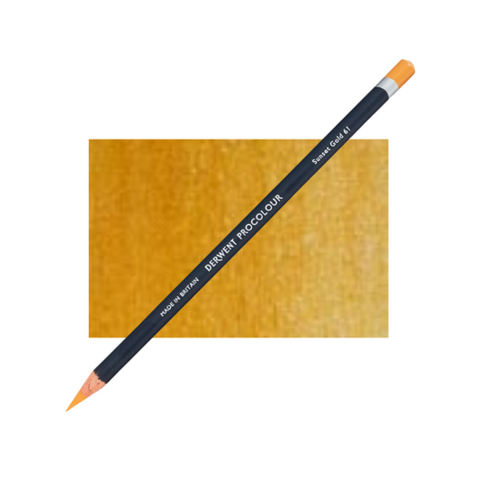 Derwent Procolour színes ceruza naplemente sárga/sunset gold 61