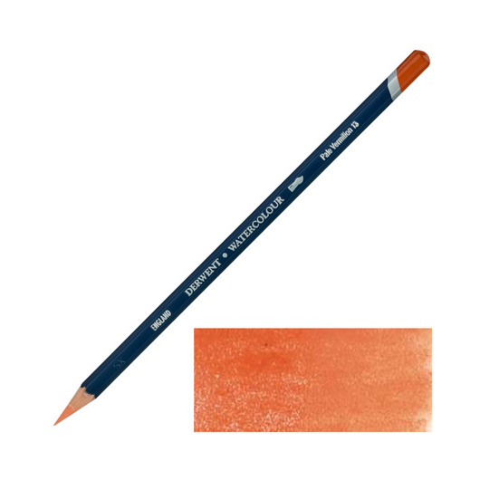 Derwent WATERCOLOUR akvarell ceruza világoscinóber/pale vermillion 1300