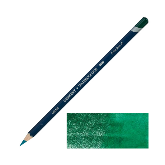 Derwent WATERCOLOUR akvarell ceruza palackzöld/bottle green 4300
