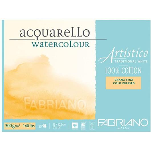 Fabriano ARTISTICO Traditional White tömb 23*30,5cm 20lap 300g