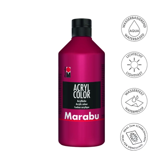 Marabu ACRYL COLOR akrilfesték tubusban – élénk, könnyen kezelhető festék