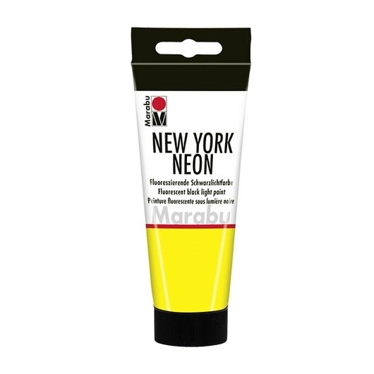 Marabu NEW YORK dekor festék  321 neon sárga 100ml