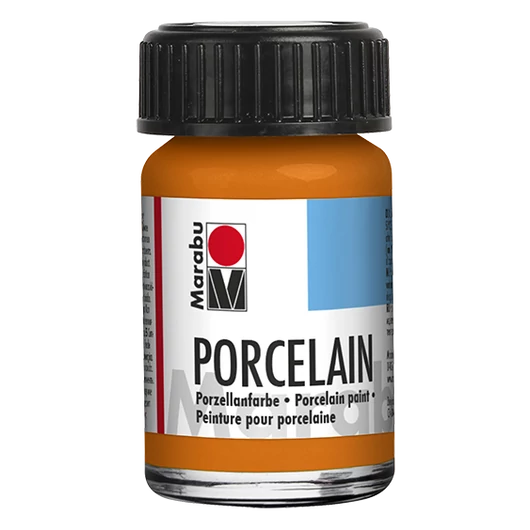 Marabu PORCELAIN porcelán festék 013 narancs 15ml