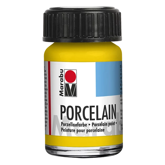 Marabu PORCELAIN porcelán festék 220 napsárga 15ml