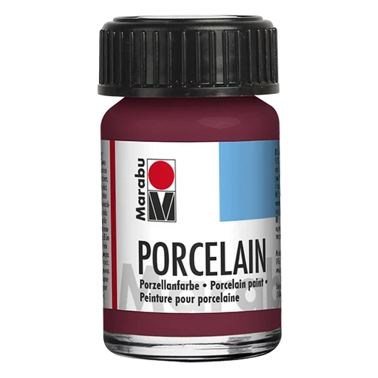 Marabu PORCELAIN porcelán festék 223 szeder 15ml