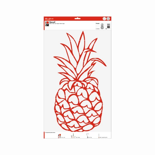 Marabu STENCILS sablon ananász/pineapple minta 40x60cm