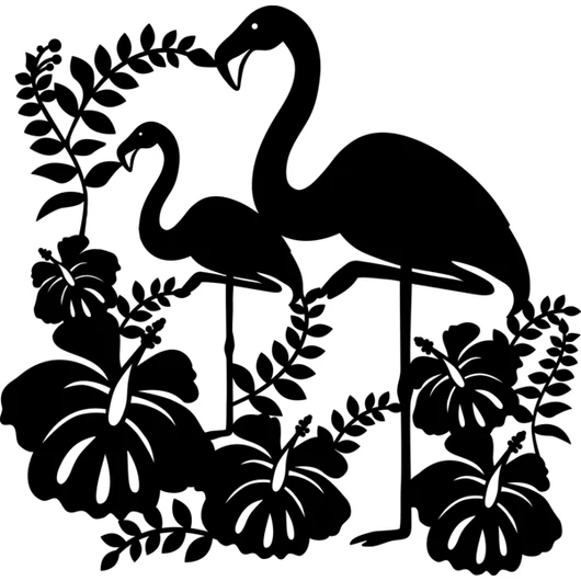 Marabu STENCILS sablon flamingó/flamingo minta 30*30cm