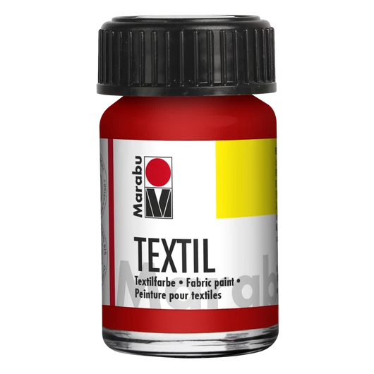 Marabu TEXTIL textilfesték 232 vörös 15ml