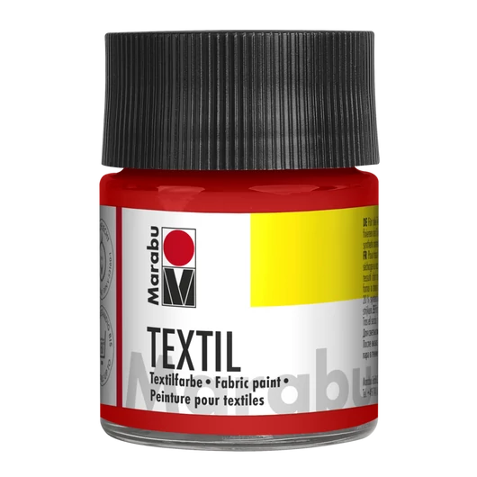 Marabu TEXTIL textilfesték 232 vörös 50ml