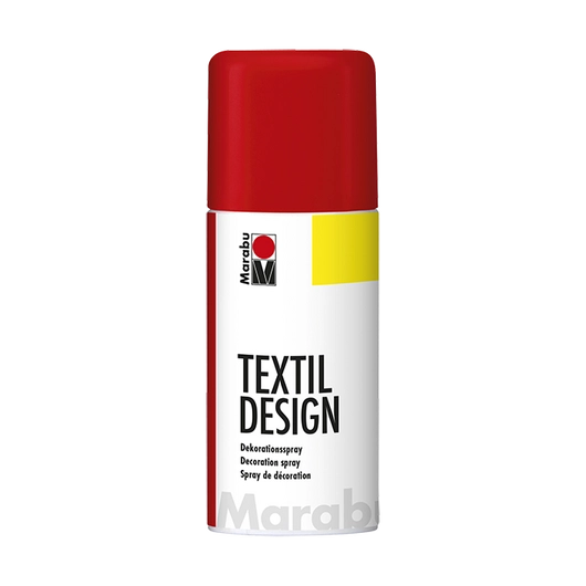 Marabu TEXTIL DESIGN textilfesték spray 031 cseresznye piros 150ml