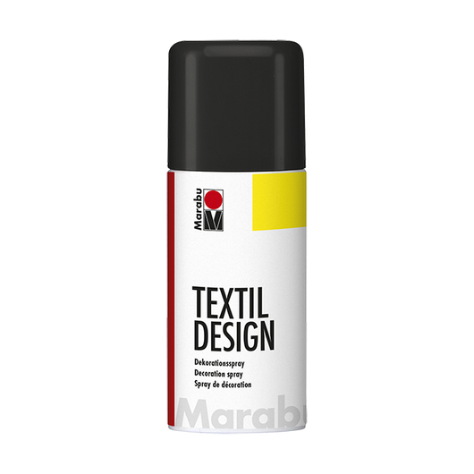Marabu TEXTIL DESIGN textilfesték spray 073 fekete 150ml