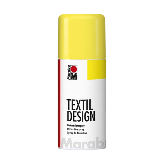 Marabu TEXTIL DESIGN textilfesték spray 220 napsárga 150ml